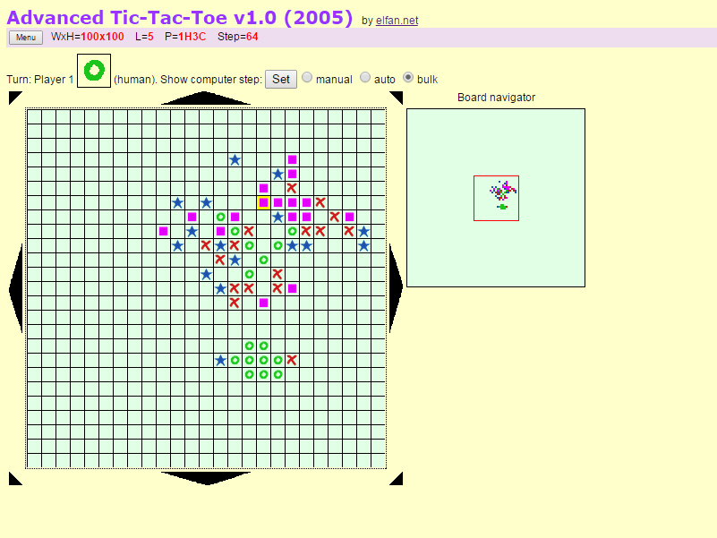 Advanced Tic Tac Toe